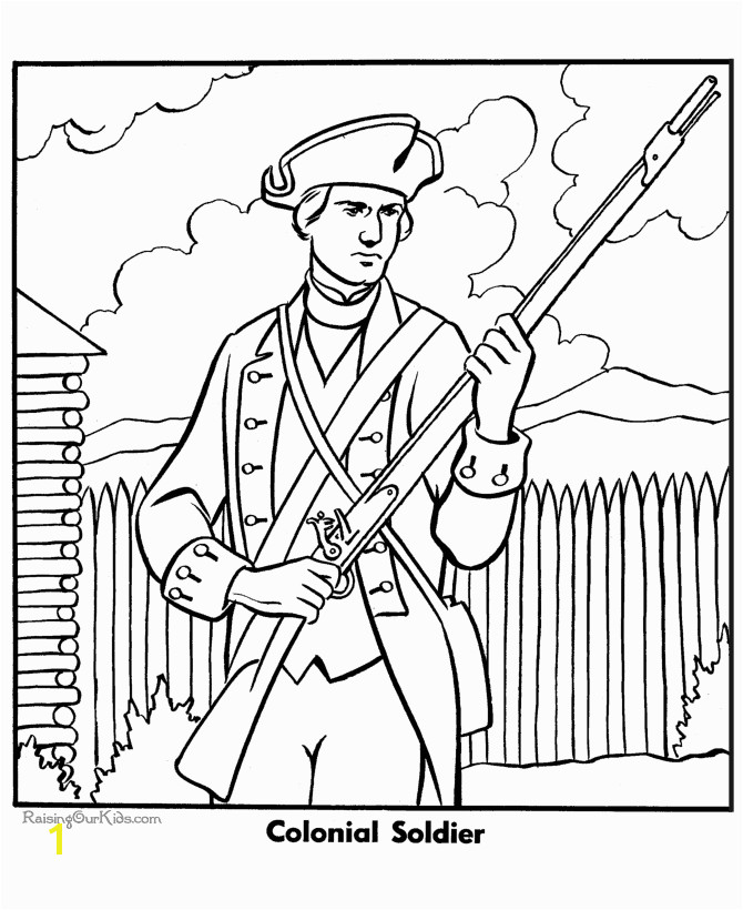 Free Coloring Pages For Army