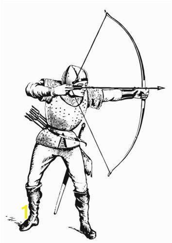 Free Me val Coloring Page The Archer Me val Sol rs and Warriors Me val Knights