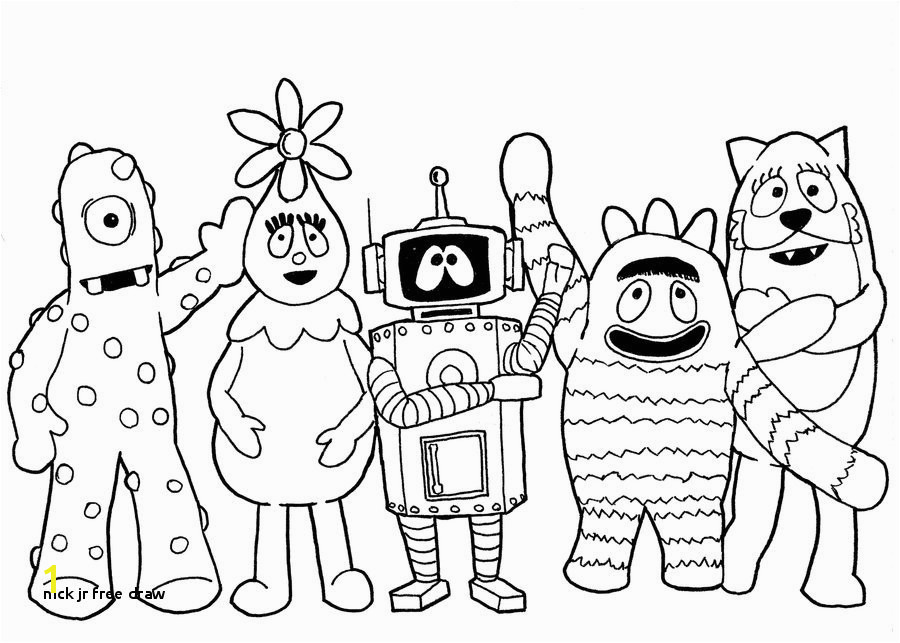 Nick Jr Free Draw Nick Jr Coloring Sheets Coloring Pages