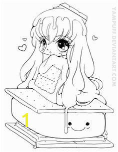 S more Chibi mission Lineart Chibi Coloring PagesBelle