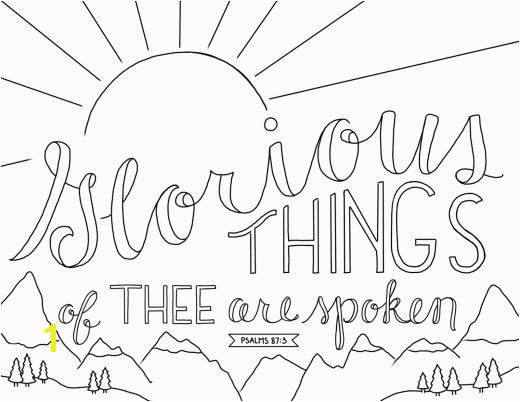 just what i squeeze in Coloring Page 9 Glorious Things of Thee Are Spoken