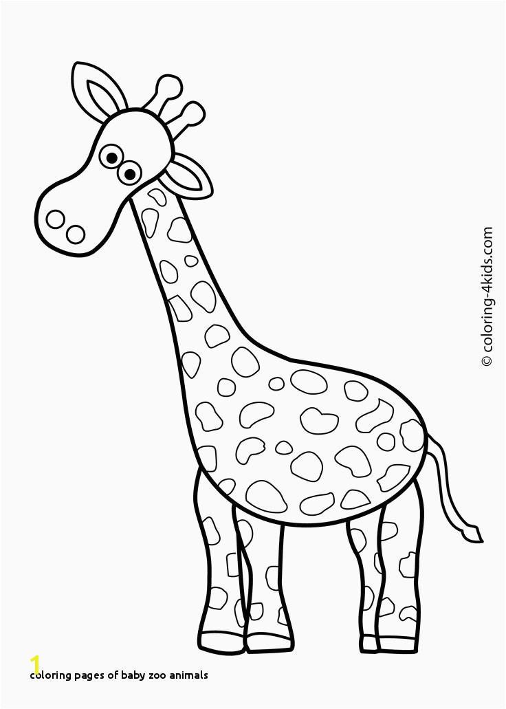 Coloring Pages Baby Zoo Animals Animals I Pinimg 736x Ba 0d 34 Ba0d A207d2e Baby