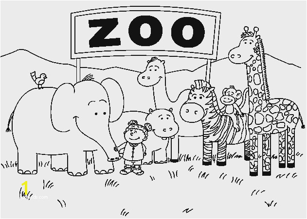 Zoo Coloring Page Terrific 28 Free Zoo Animals Coloring Pages Model Zoo Coloring Pages