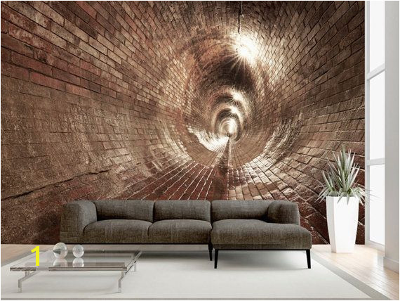 Wallpaper Wall Murals Non Woven 3D Modern Art Optical Illusion Brick Abstract Wall Decals Bedroom Home Design Wall Art Decals 314