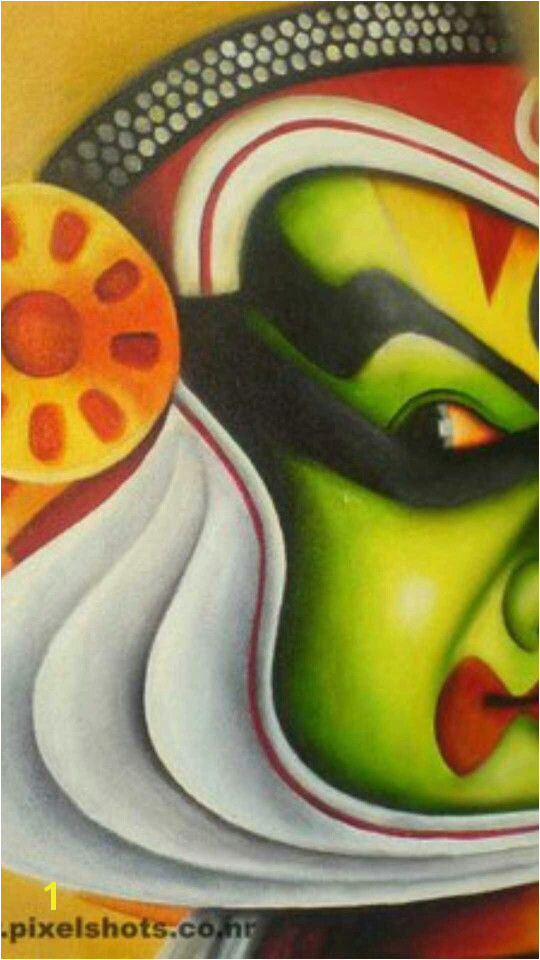 Kathakali Traditional Paintings Contemporary Paintings Traditional Art Kerala Mural Painting Art Desk