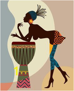 African American Art African wall Art Decor African Woman African Art painting Black Woman Painting Black Woman