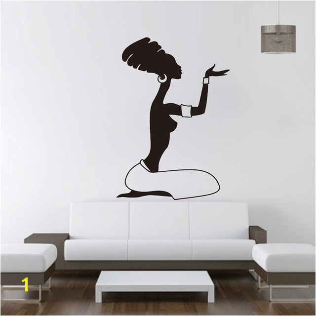 African Women Wall Decal Vinyl Stickers Home Interior Design Africa Decal Murals Wall Art Decor