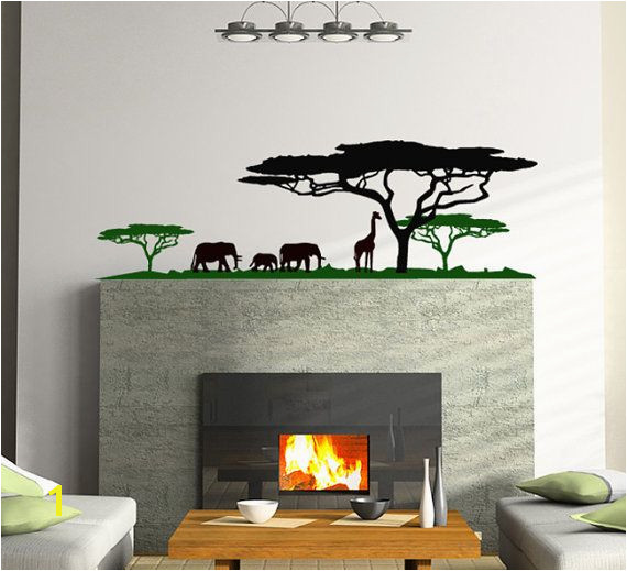 Africa Landscape vinyl sticker