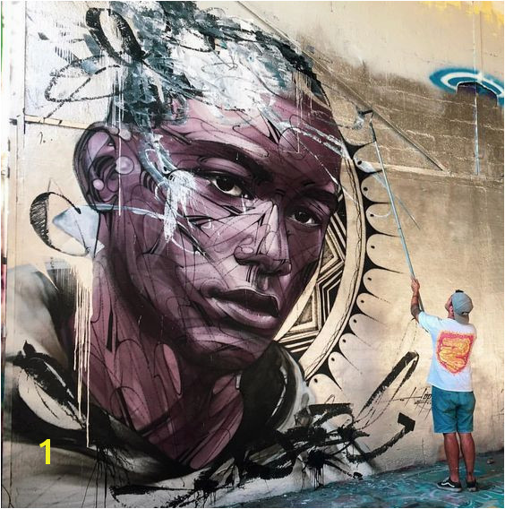 Hopare1 wall in Paris France