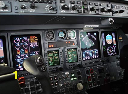 Airplane Cockpit Wall Mural Amazon Wallmonkeys Flight Deck Wall Mural Peel and Stick