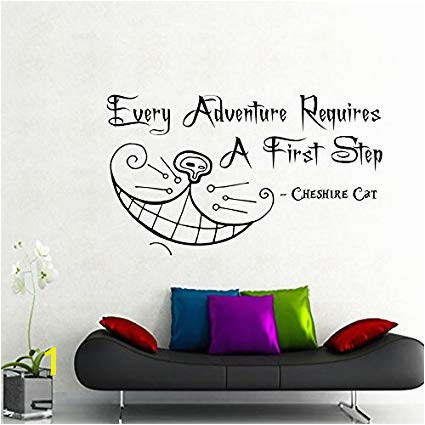 Image Unavailable Image not available for Color Cheshire Cat Wall Decals Alice in Wonderland