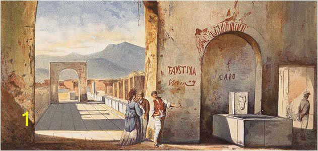 Pompeii street graffiti