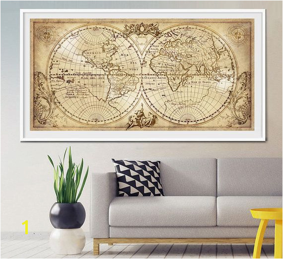 Antique World Map Wall Mural Antique World Map Mural 19 Best Vintage World Map