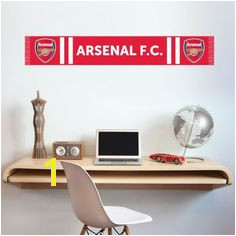 The ficial Home of Football Wall Stickers Arsenal Bedroom Football Gifts
