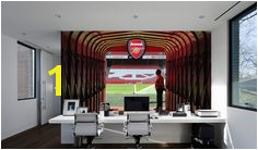 The ficial Home of Football Wall Stickers Arsenal Bedroom Football Gifts