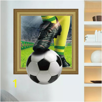 Football Bar Restaurant Wall Decoration Sticker Sticky Bedroom Stickers