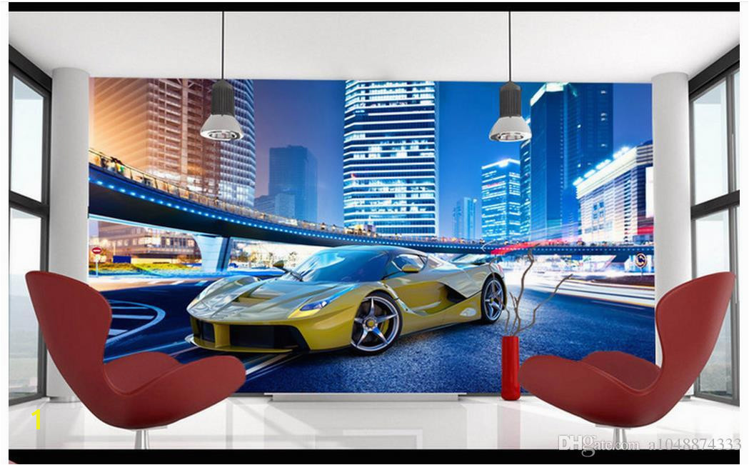 High Quality Custom 3d Wallpaper Murals Wall Paper To Enjoy the Cool Sports Car Murals Tv Wallpaper Decoration Living Room Wallpaper 3d Wallpaper