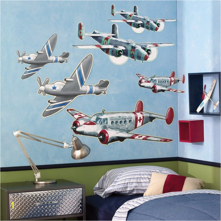 Aviation Wall Murals Wallies Airplanes Wallpaper Mural