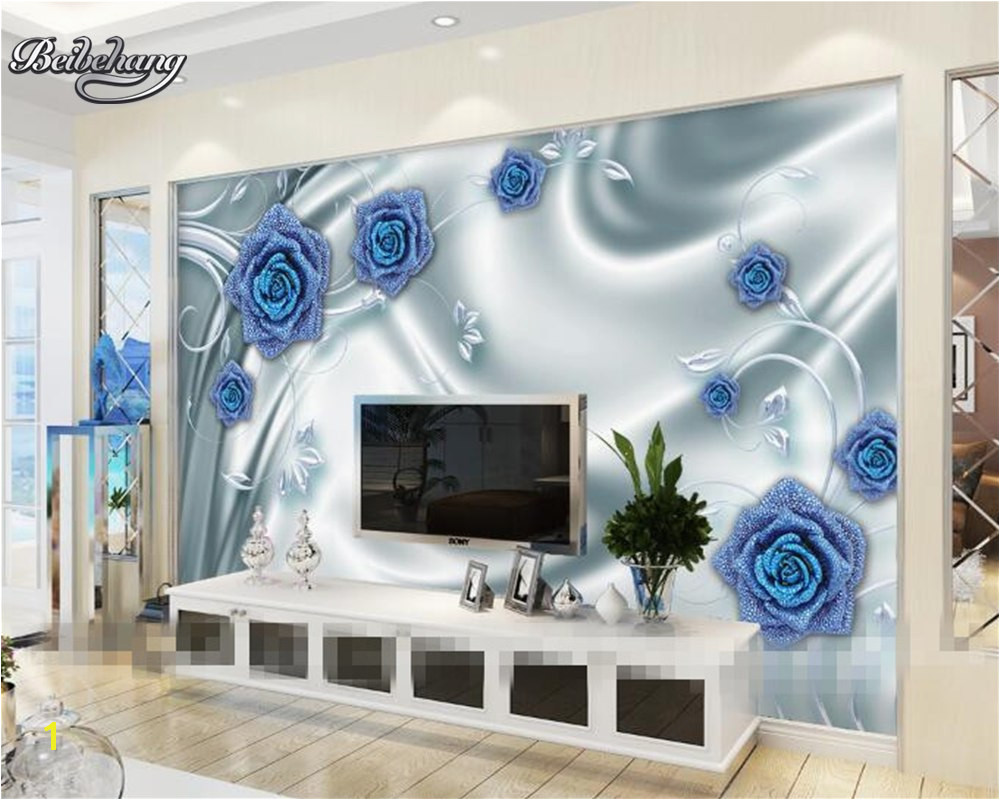 Backlit Wall Murals Beibehang Custom Wallpaper Murals Rose Bubble Silk Wallpaper Living