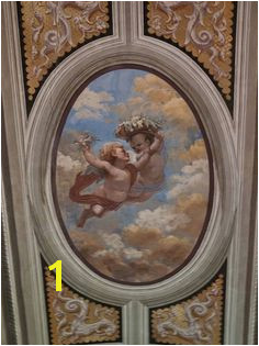 Ufizzi Gallery Florence Italy check Ceiling Murals