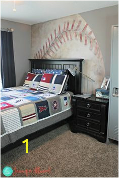 Baseball Wall Mural Baseball Wall Teen Boys Cool Diy Projects Household Tips