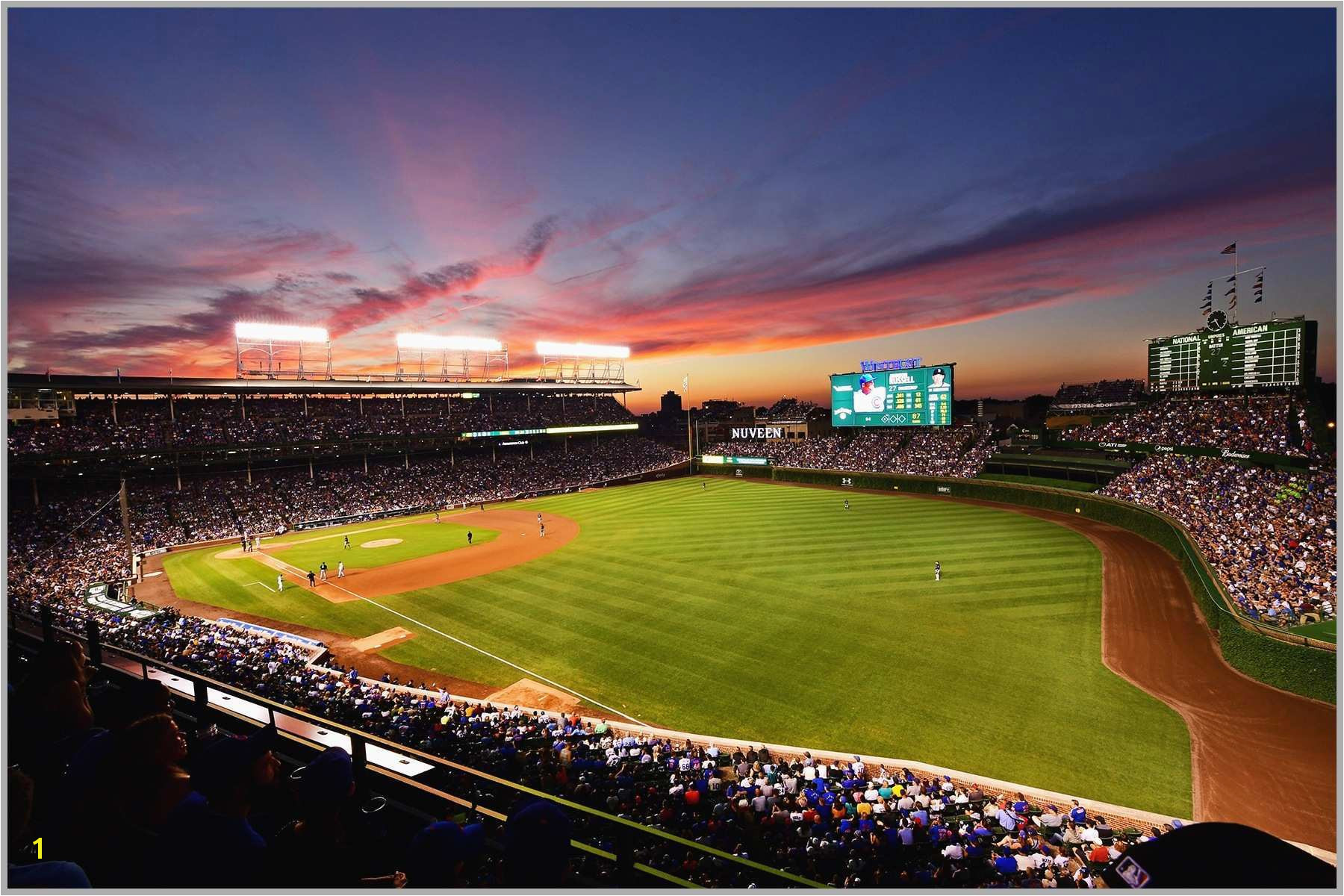 Baseball Stadium Wallpaper Murals Amazing Wrigley Field Wall Mural Palesten