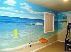 Beach themed room for my little brother Bedroom Murals Bedroom Themes Wall Murals