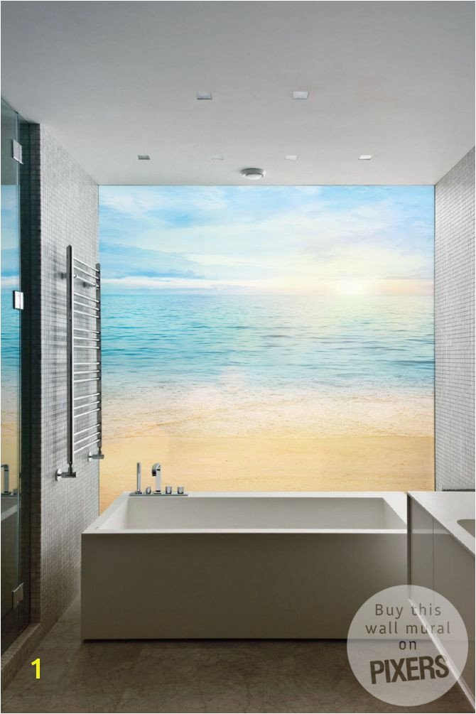 Wall Mural Beach inspiration wall mural interiors gallery• PIXERSIZE