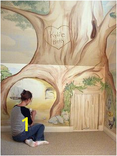 Beatrix Potter mural cubbyhole3