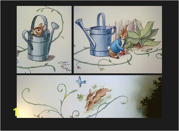 beatrix potter murals for child s room images