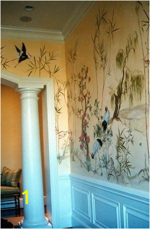 Custom Made Asian Wall Mural