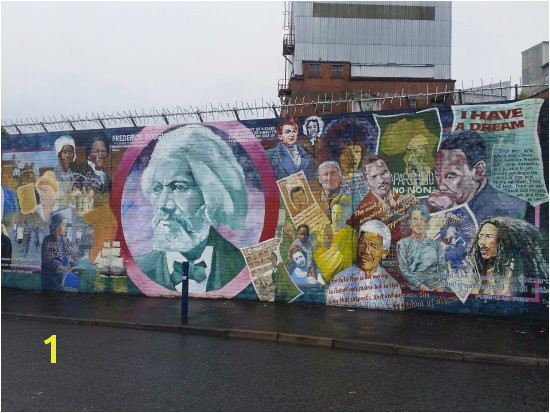Belfast Black Taxi Mural Tours Muro