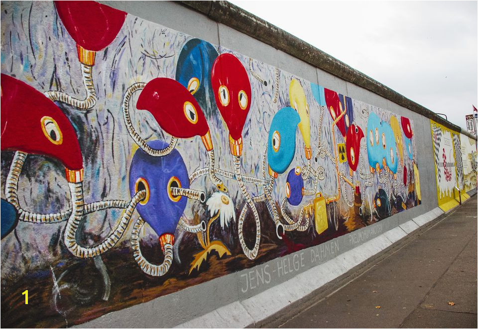 The Berlin Wall as a Piece of Art