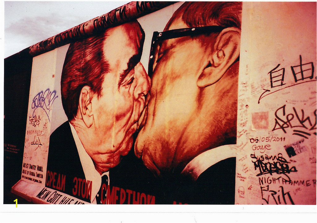 Berlin Wall Mural Kiss the World S Most Recently Posted Photos Of Brezhnev and Kiss