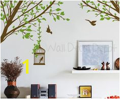 tree branches wall decal bird cage wall decals by WallDecalDepot $62 00 Bird Wall Decals