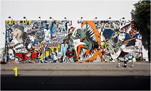 FAILE Keith Haring mural on the Bowery faile More streetart