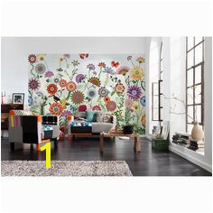 Komar Brazil Flowers Wall Mural