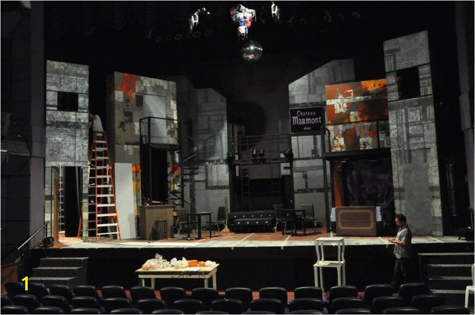 Set Design for the Philippine s "Rock of Ages" broadway musical using Modern Masters Shimmerstone and Venetian Plasters