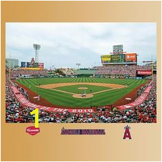 Los Angeles Angels of Anaheim Stadium Mural Fathead Angel Stadium Collectible Figurines Teen Bedroom