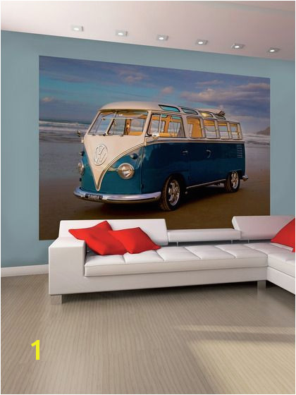 Campervan Wall Mural Vw Campervan Wall Mural Vw Bus Pinterest