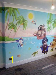 Kids Bedroom Underwater Mural