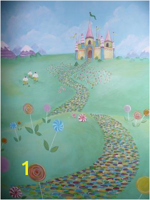 Candyland Wall Mural Candyland Mural Kids Party Ideas Pinterest