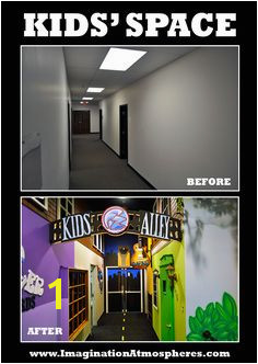 Children S Ministry Wall Murals 157 Best Kids Church Rooms Images