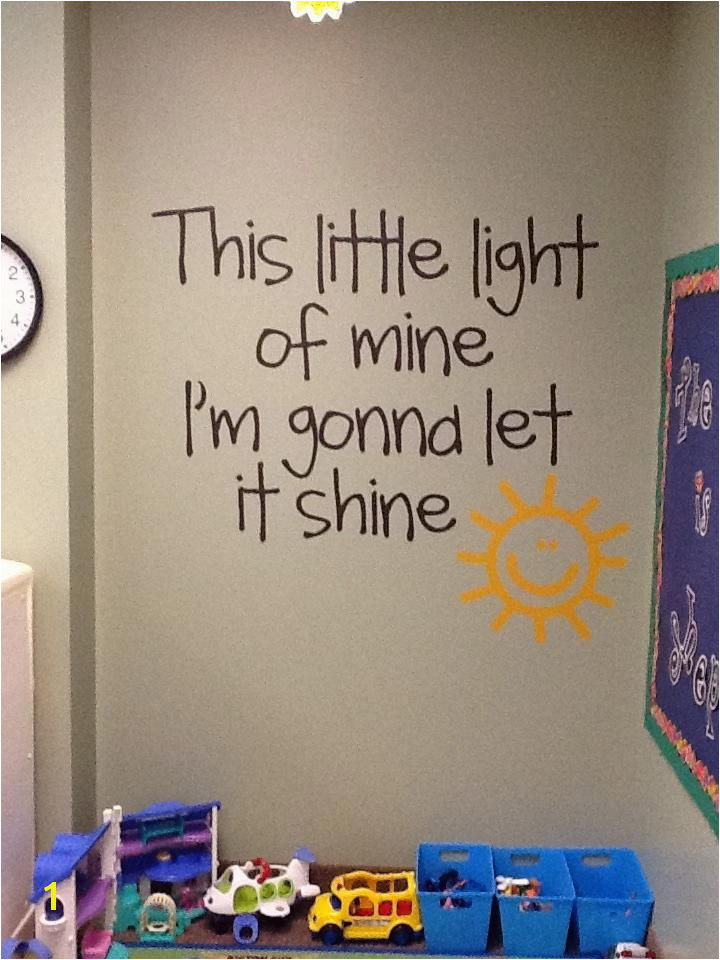 Perfect Sunday School room idea Uppercase Living Vinyl