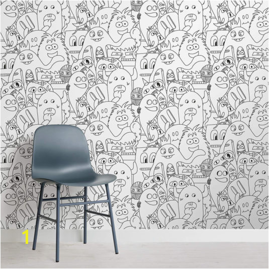 Monsters Colour In Wallpaper