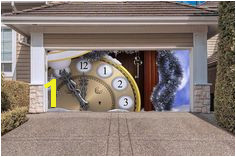 BEST SELLER Christmas Double Garage Door Cover Christmas Garage Door Murals Outdoor Decor