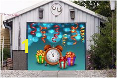 Christmas Garage Door Decor Single Garage Door Mural