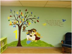 Church Nursery Murals 66 Best Church Wall Images