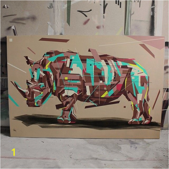Contemporary Mural Artists Rhino Arlin Art Murals