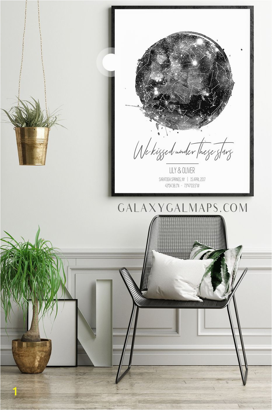 Custom Star Map Astronomy Print Wall Art Flower Art Mint Printable Sea Wall Art Minimalist Wall Baby Shower Gift